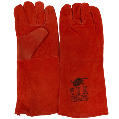 ARC Welding Gloves 16" Leather